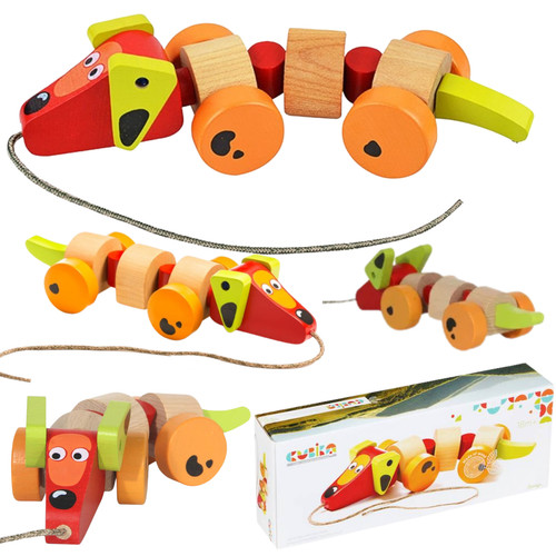 Chien teckel animal - animal, bois
