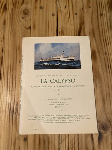 Marine calypso navire - la,