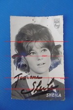 SHEILA - DEDICACE ET