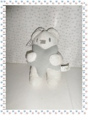 ❣ - Doudou Peluche Musicale Ours/Koala Blanc Etoile Grise Lumineuse Bébé Confort
