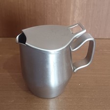 Petit Pot À Lait En Inox 18/10 Alesso Italie, 12 5cl, Couvercle Basculable