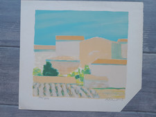 lithographie originale signée