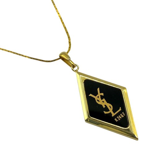 Collier pendentif vintage yves - pendentif,