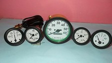 Willys MB Jeep Ford Gpw CJ Compteur de Vitesse Température Fioul Amp Jauges Kit