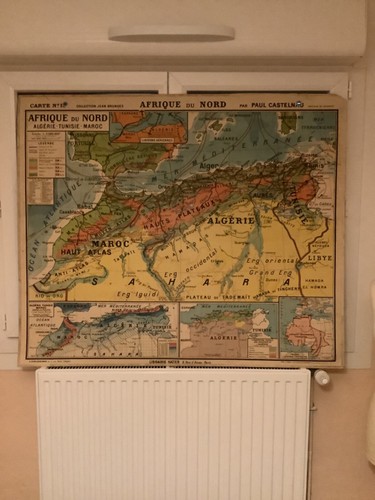 Carte géographique ancienne