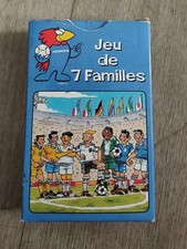 jeux de cartes jeu de 7 familles footix coupe du monde 1998 football 🍒