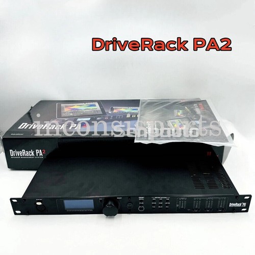 New dbx driverack - new, pa2