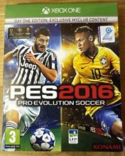 PES 2016 Pro Évolution Soccer Day One Édition Microsoft Xbox One FR Neuf