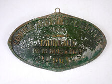 plaque concours agricole le