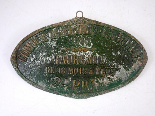 Plaque concours agricole - plaque,