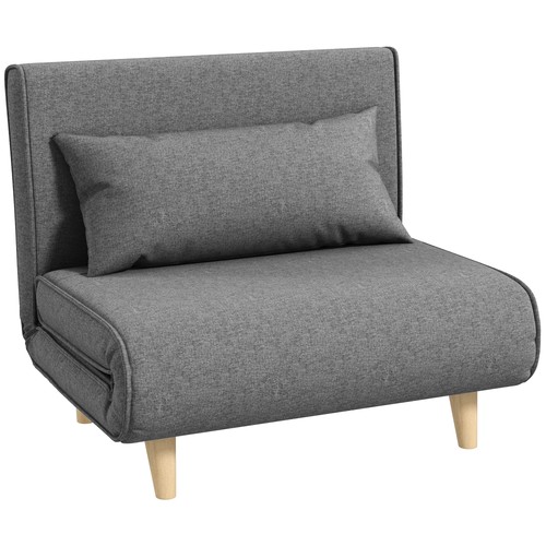 Homcom fauteuil convertible - convertible, 1