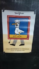 AFFICHE  SAVIGNAC MOUETTE