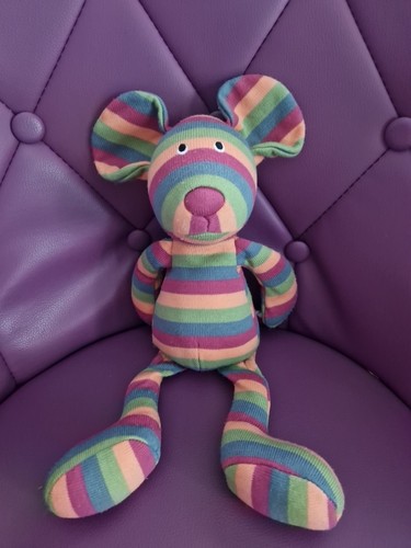 Doudou souris rayures jellycat - souris,