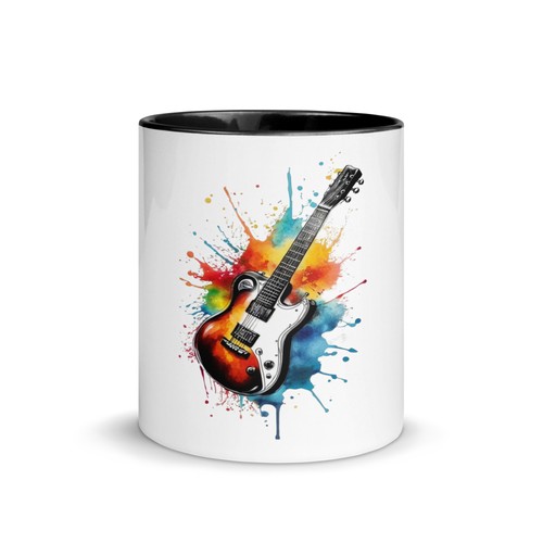 Tasse mit farbiger - , innenseite