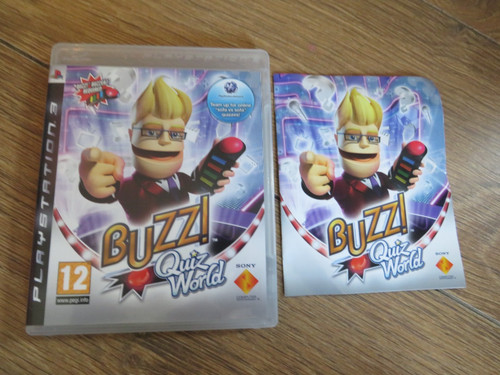 Buzz quiz world - buzz, playstation