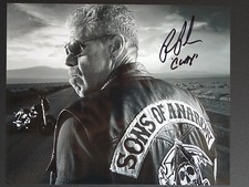 Photo signée Ron Perlman "Clay Morrow" - Autographe Sons of Anarchy avec COA