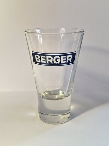 Verre berger publicitaire - berger,