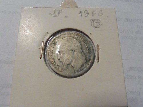 Monnaie argent franc - 1,