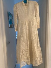 robe vintage 1940 en dentelles