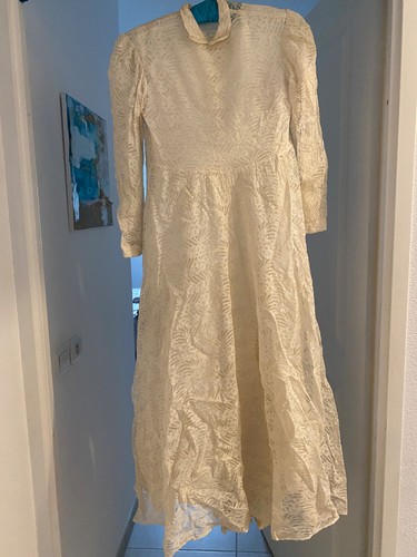 Robe vintage 1940 dentelles - 1940,
