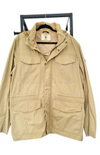 AIGLE Veste Parka Saharienne avec Capuche Beige XXL Homme