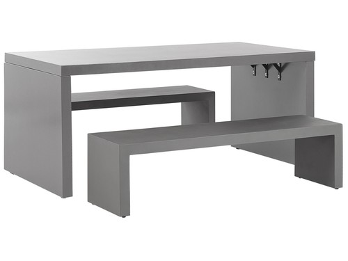 Beliani table jardin et - beliani,