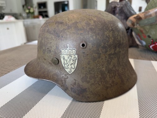 Ww2 german helmet orig - german,
