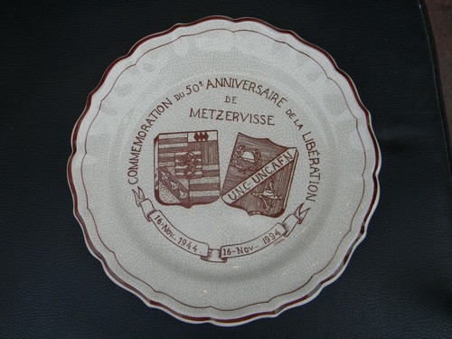 Assiette ème anniversaire - assiette, 50