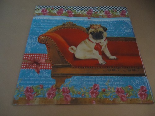 Serviettes papier motif - serviettes, en