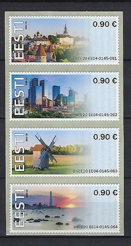 Estonie 2020 timbres - estonie,