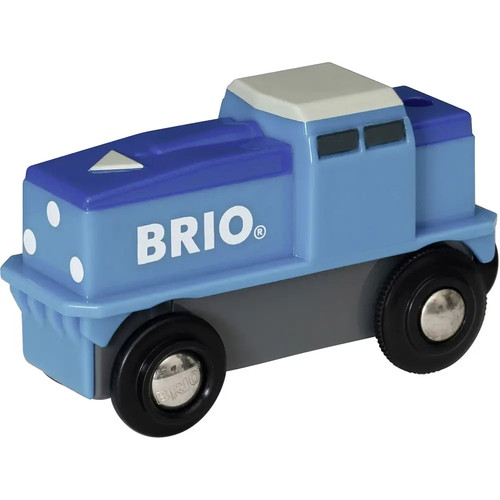 Locomotive chargement bleu - de,