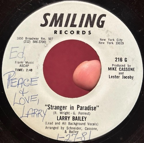 Larry bailey stranger - larry,