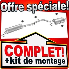 Ligne pot d'échappement pour
