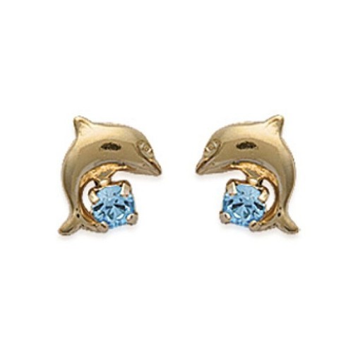 Boucles oreilles dauphins - d'oreilles,