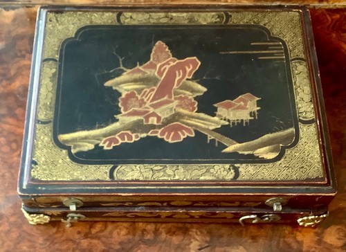 Coffret laque japonaise - en,