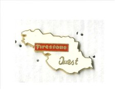 Pin's Firestone Ouest pneu pneumatique pneumatic tire