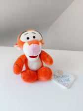 Peluche/Doudou Petit Tigrou Orange Blanc Crème Tigré 20cm Winnie L'ourson Disney