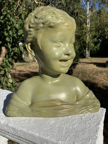 Buste platre enfant - buste,