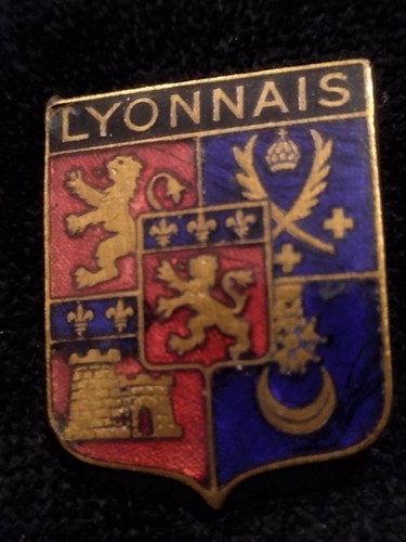Ancien blason émaillé