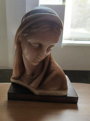 Statue religieuse cire - statue,