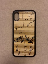 Coque de téléphone WOOPCASE "Mozart" pour Iphone XS/X, très bon état