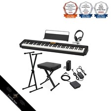 CASIO CDP-S300 Piano Numérique 88 Touches Casque X-stand X-stool Set CasioJapan