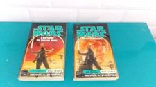 Lot Livres roman Star wars fleuve noir le destin des x-wings moi, jedi I et II