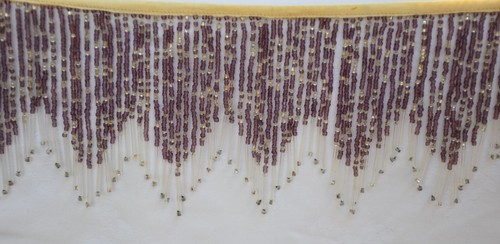 Franges perles verre - perles,