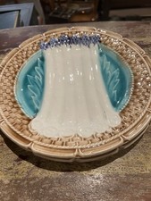 6 Assiettes Plates Majolique