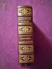1882 - Maroquin Noir - Magnifique Paroissien Romain -Mgr COLET -Illustré QUEYROY
