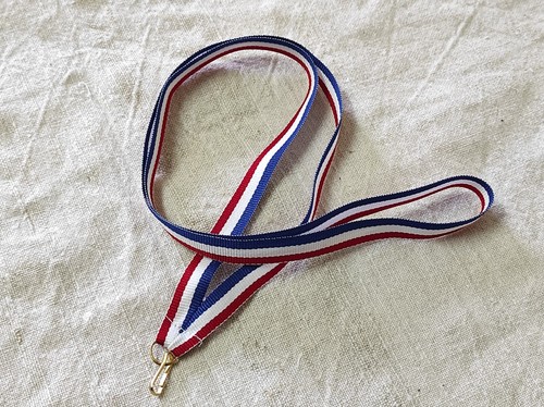 Lot 10 Rubans Tricolore
