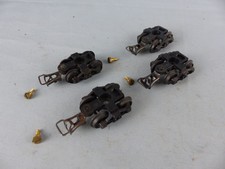 JOUEF Ho lot de 4 bogies essieux + vis + attelage pour wagons marchandises (S)