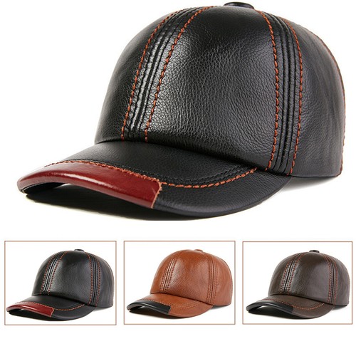 Casquette baseball cuir - casquette,