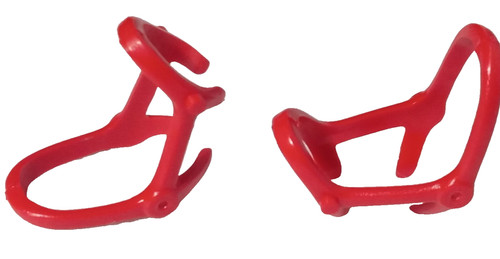 Playmobil bouches rouges - x2,